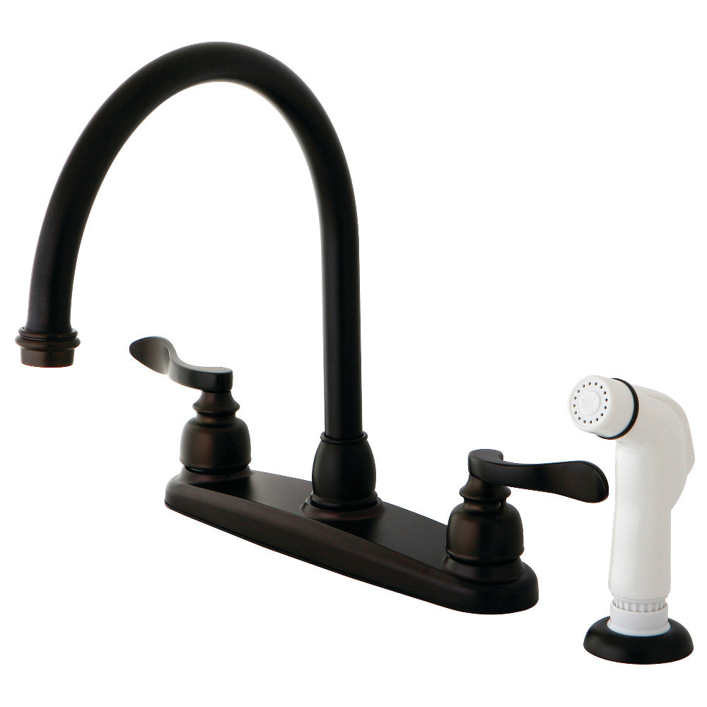 NuWave French Centerset Kitchen Faucet in Oil Rubbed Bronze