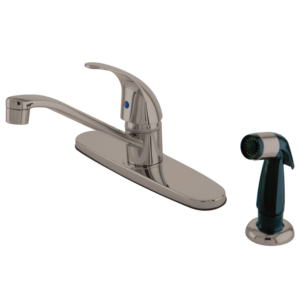 Legacy Centerset Kitchen Faucet in Brushed Nickel