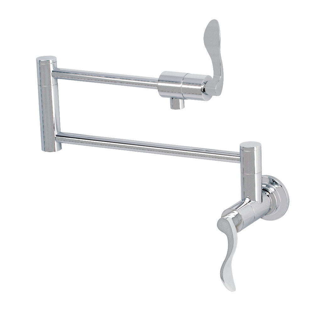 NuWave Pot Filler Faucet in Polished Chrome
