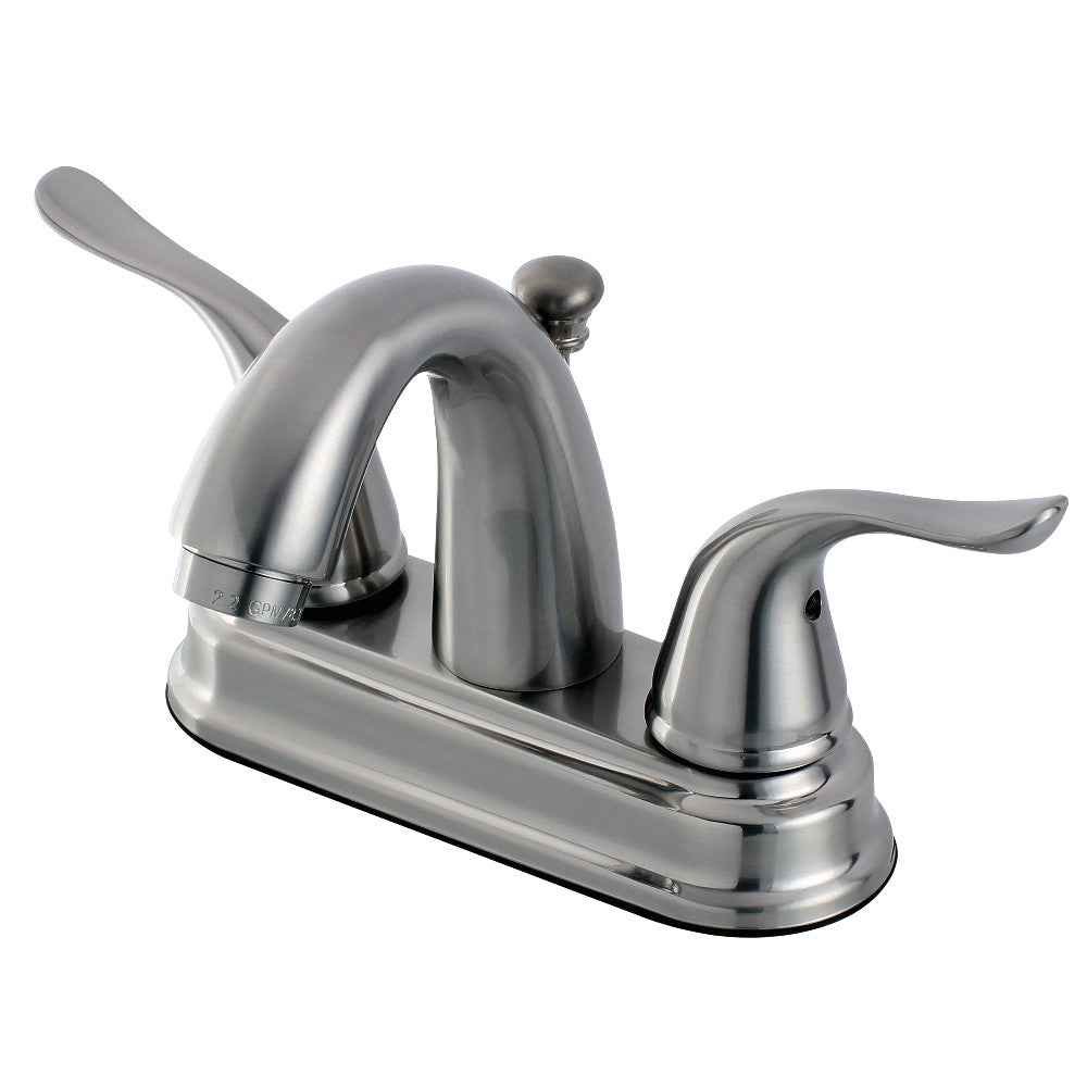 Yosemite 4 Inch Centerset Bathroom Faucet in Brushed Nickel