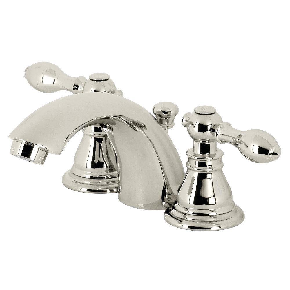 American Classic Mini-Widespread Bathroom Faucet in Polished Nickel