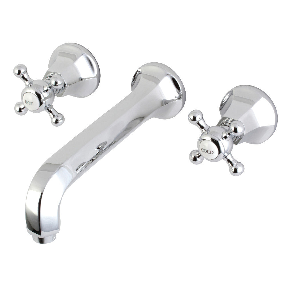 Metropolitan Wall-Mount Bathroom Faucet in Polished Chrome