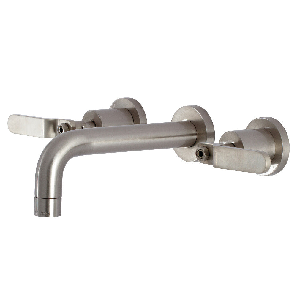 Whitaker Wall-Mount Bathroom Faucet in Brushed Nickel