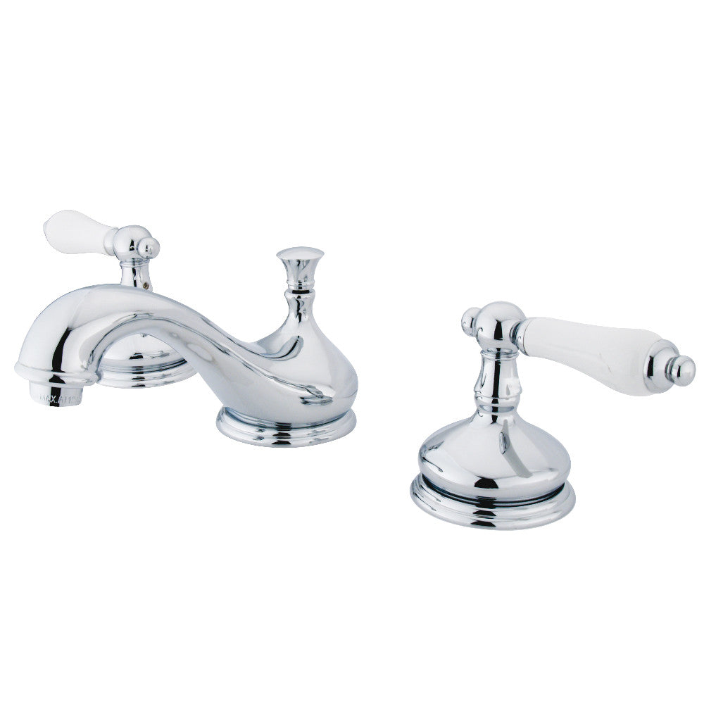 Heritage Widespread Bathroom Faucet in Polished Chrome