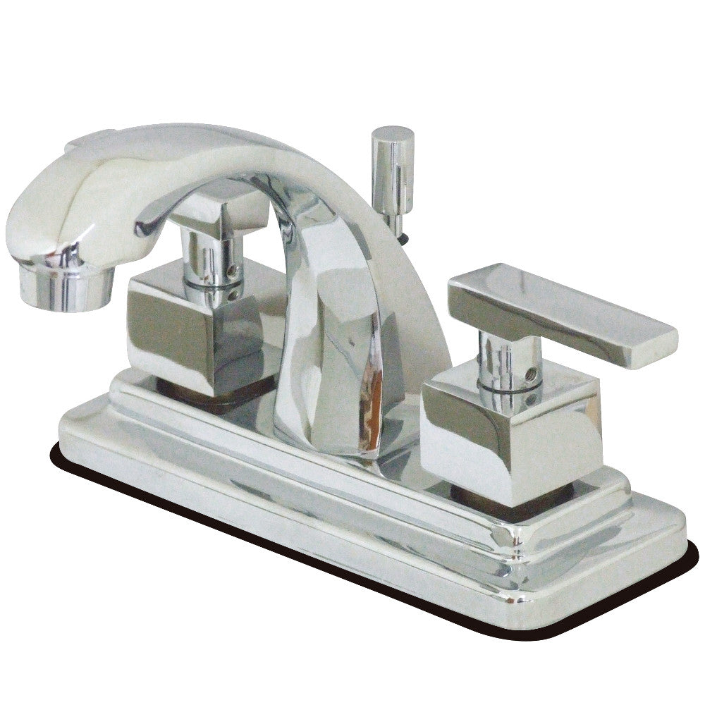 Executive 4 Inch Centerset Bathroom Faucet in Polished Chrome