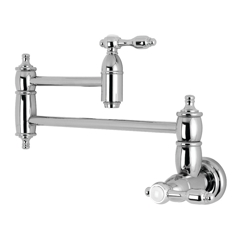 Tudor Pot Filler Faucet in Polished Chrome