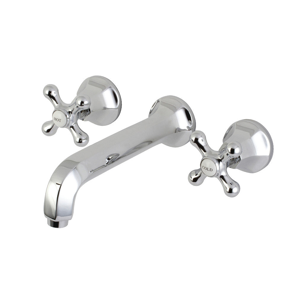 Metropolitan Wall-Mount Bathroom Faucet in Polished Chrome