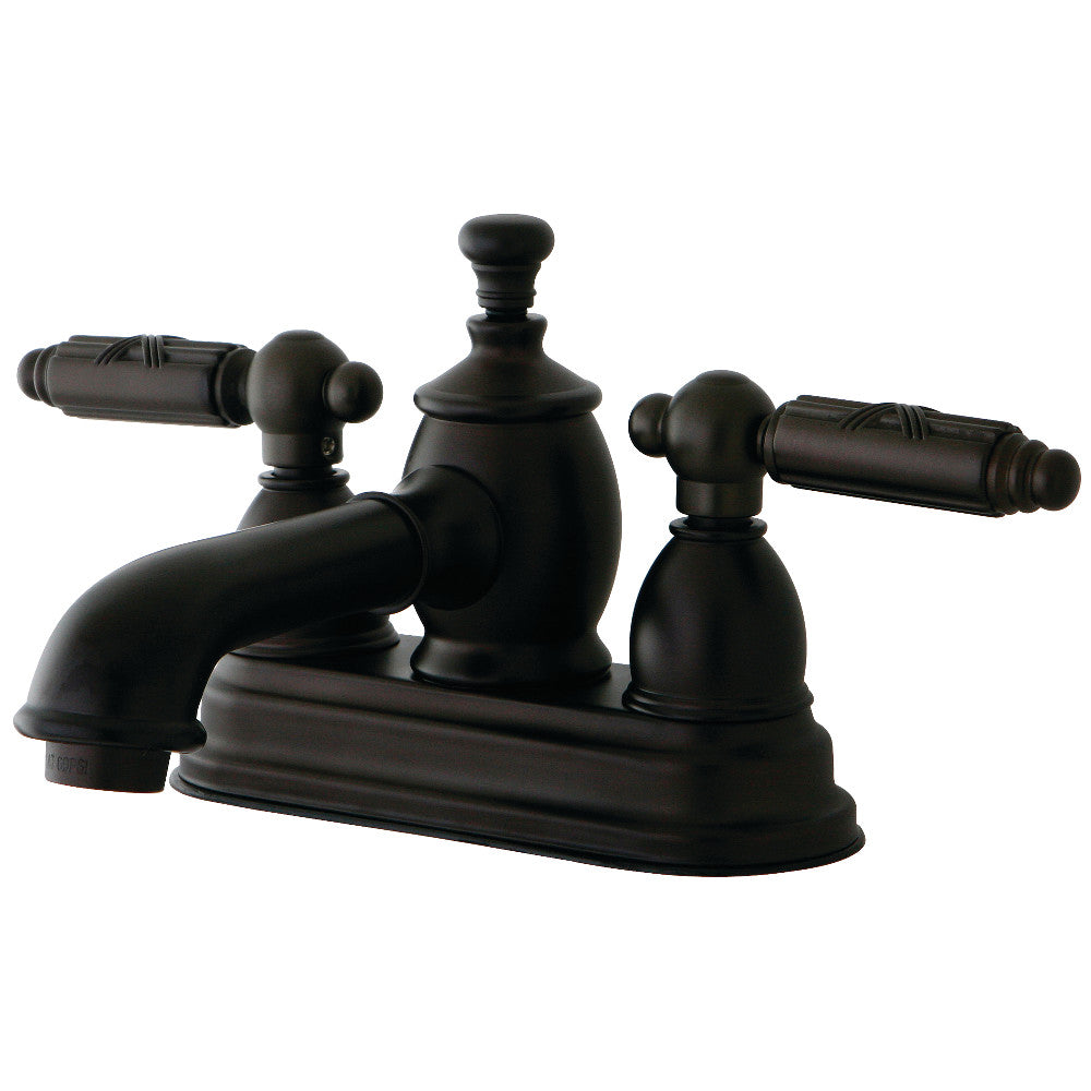 Georgian 4 Inch Centerset Bathroom Faucet in Oil Rubbed Bronze