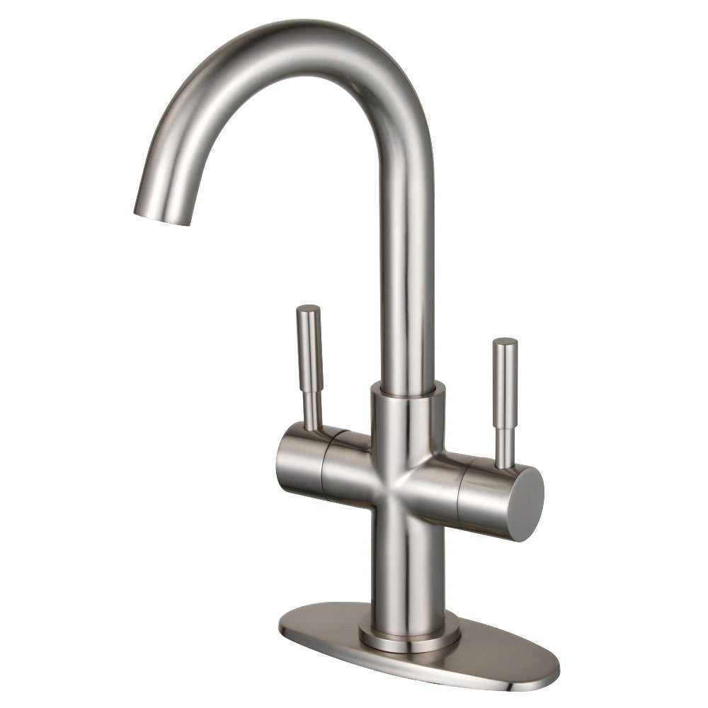 Concord Single-Hole Bathroom Faucet in Brushed Nickel