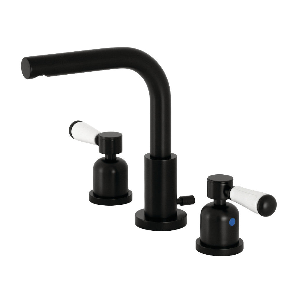 Paris Widespread Bathroom Faucet in Matte Black