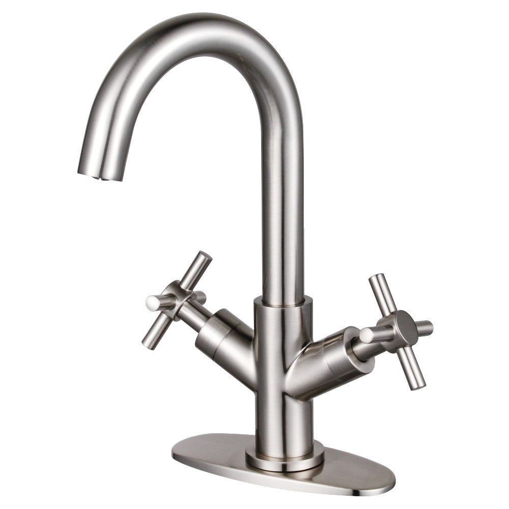 Concord Single-Hole Bathroom Faucet in Brushed Nickel