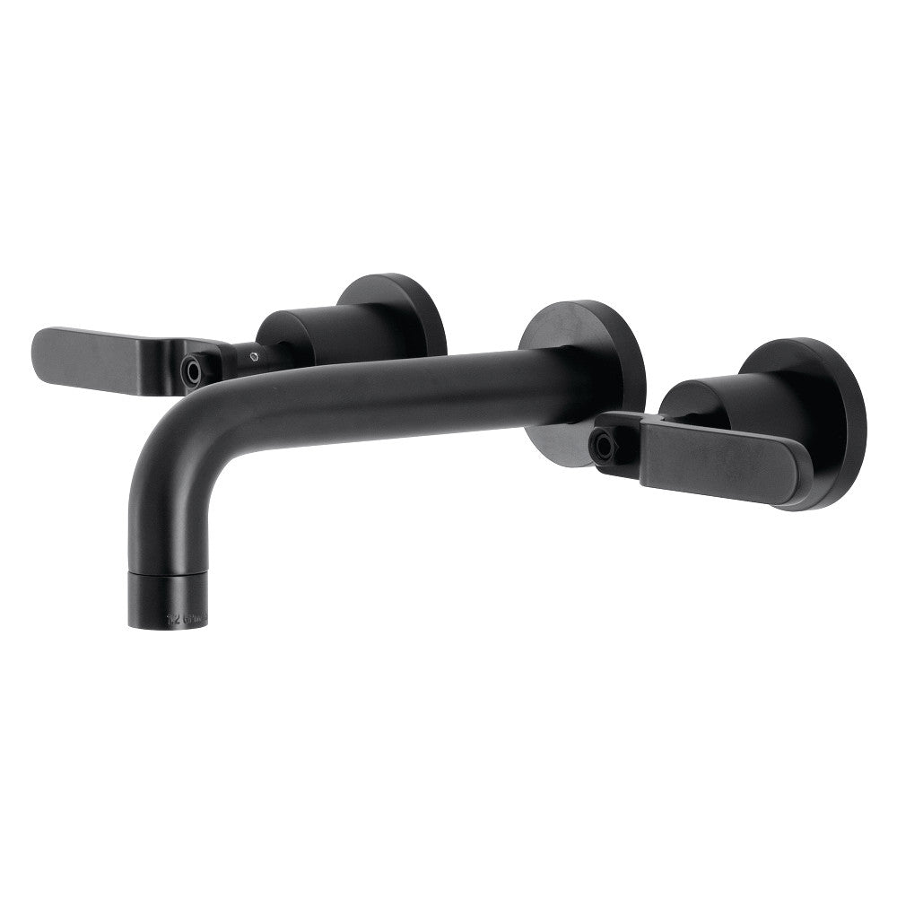 Whitaker Wall-Mount Bathroom Faucet in Matte Black