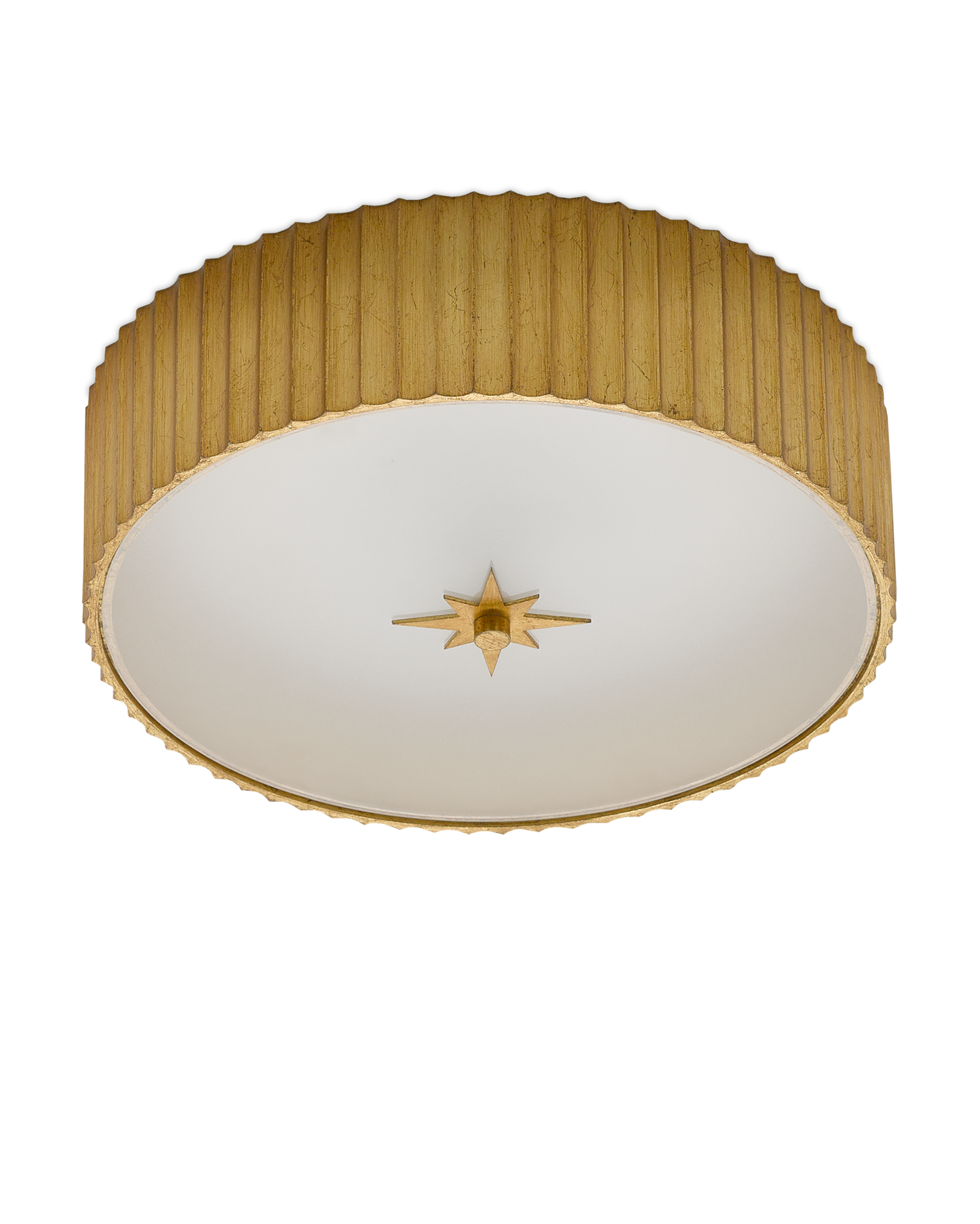 Caravel Gold Flush Mount