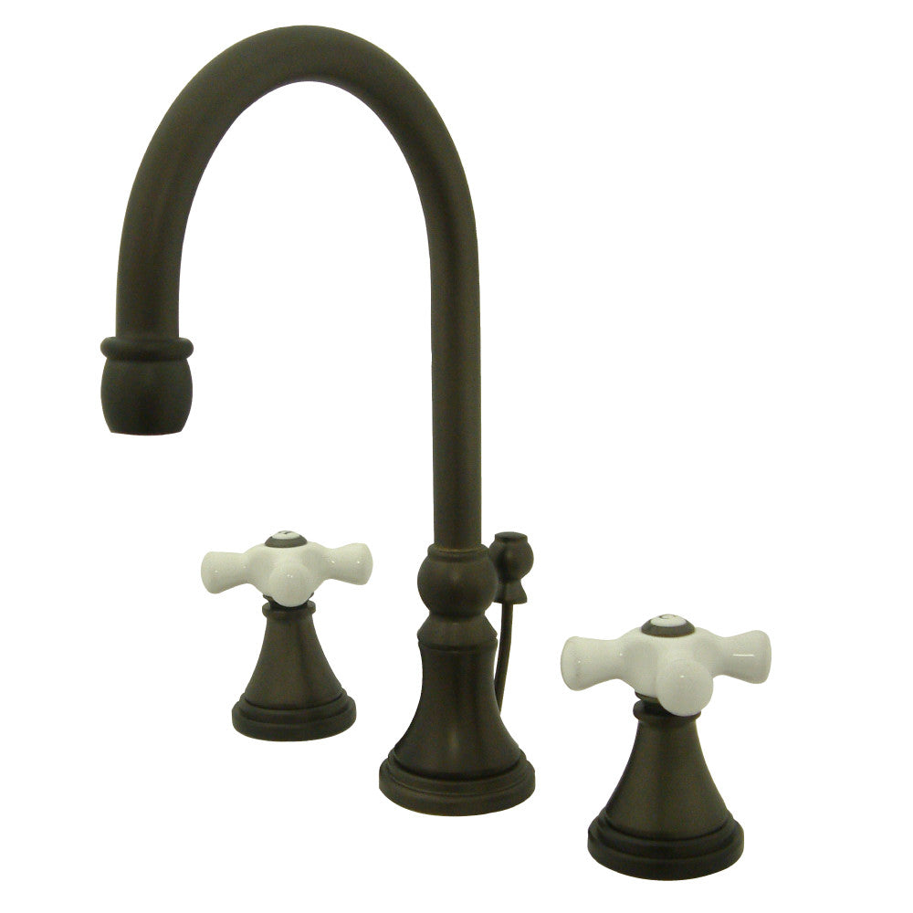 Governor Widespread Bathroom Faucet in Oil Rubbed Bronze