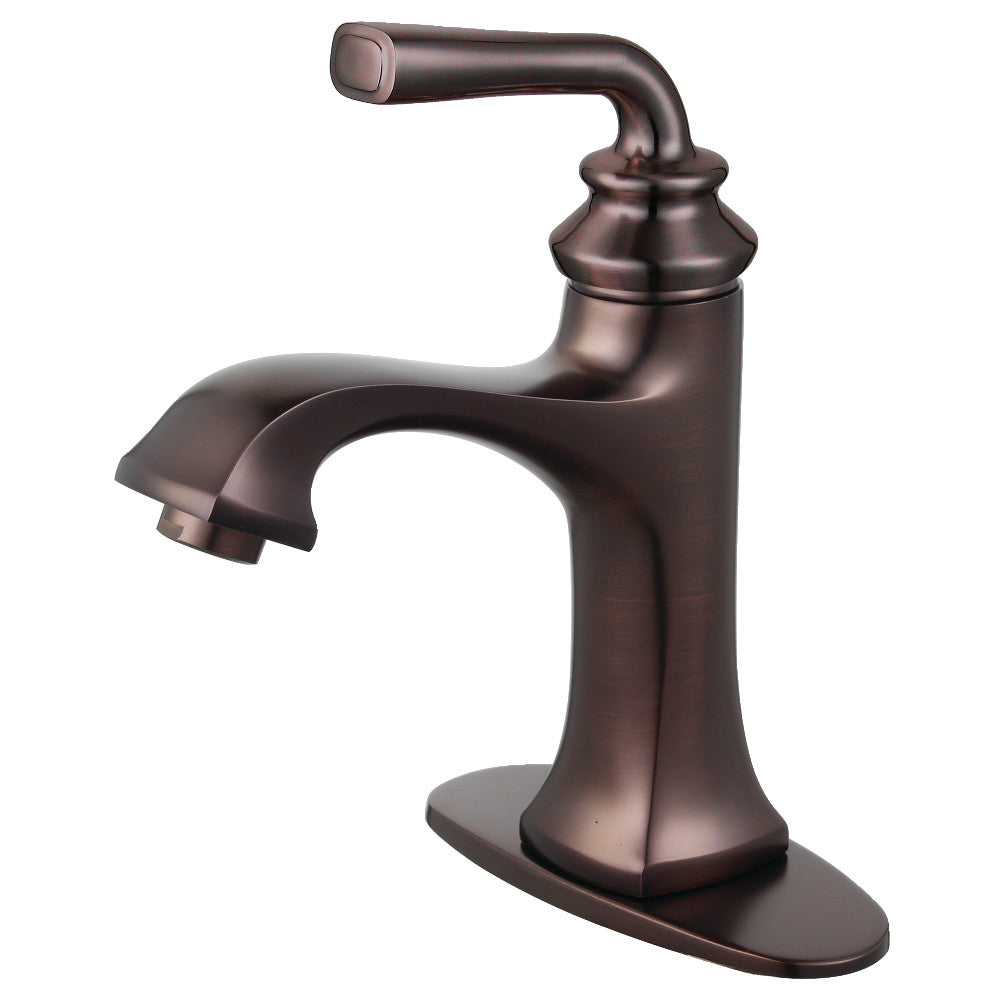 Restoration Single-Hole Bathroom Faucet in Oil Rubbed Bronze