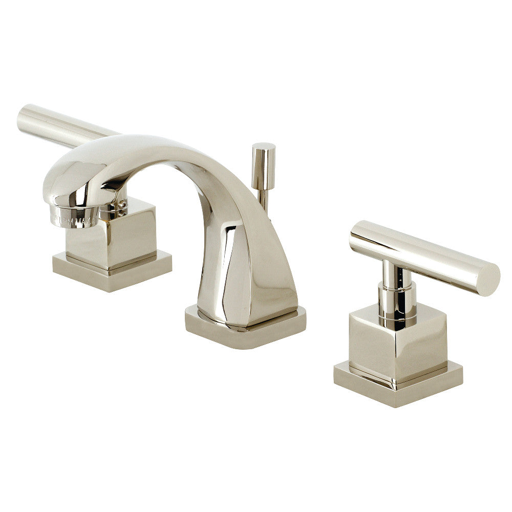Claremont Widespread Bathroom Faucet in Polished Nickel
