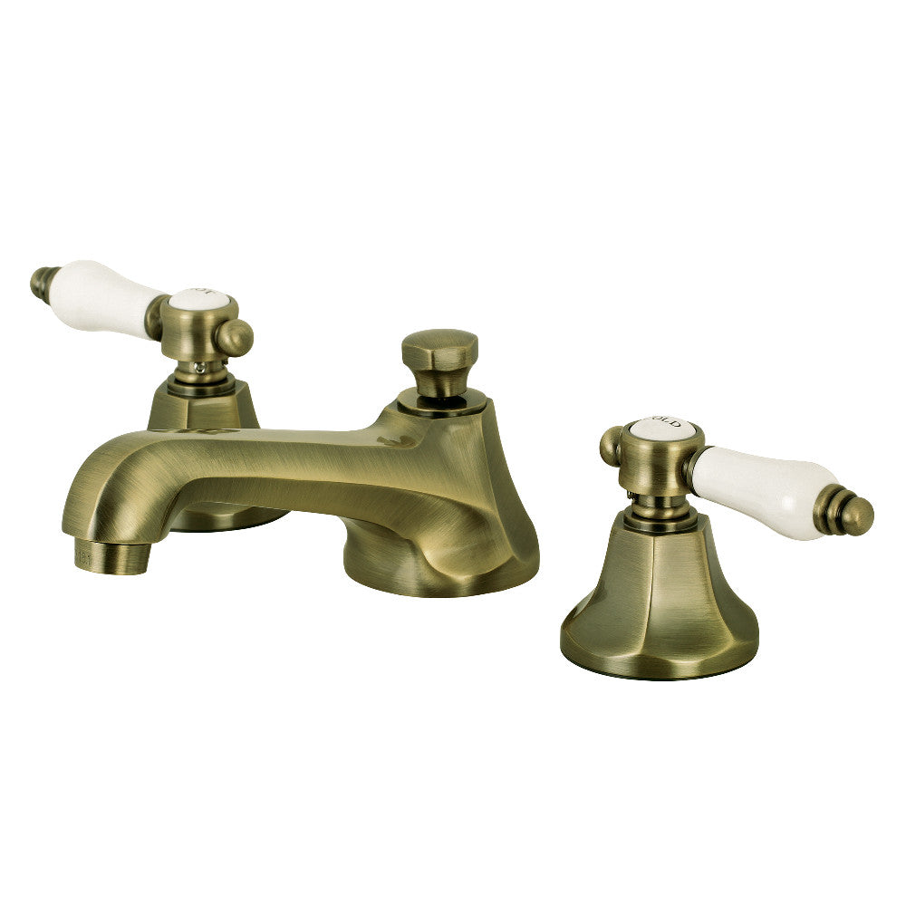 Bel-Air Widespread Bathroom Faucet in Antique Brass