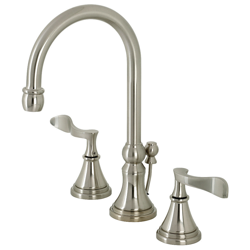 Century Widespread Bathroom Faucet in Brushed Nickel