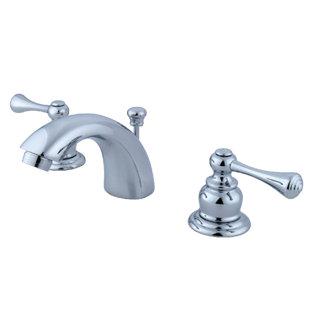 Vintage Mini-Widespread Bathroom Faucet in Polished Chrome