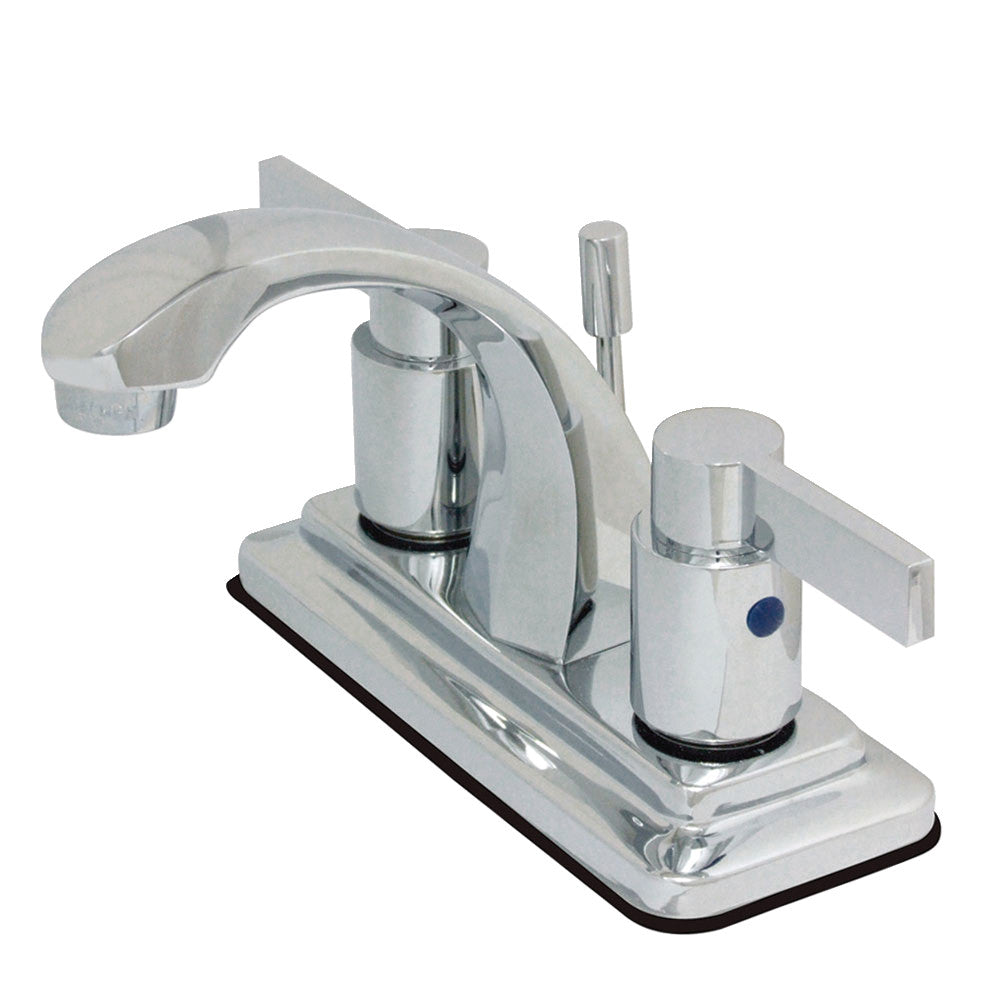 NuvoFusion 4 Inch Centerset Bathroom Faucet in Polished Chrome