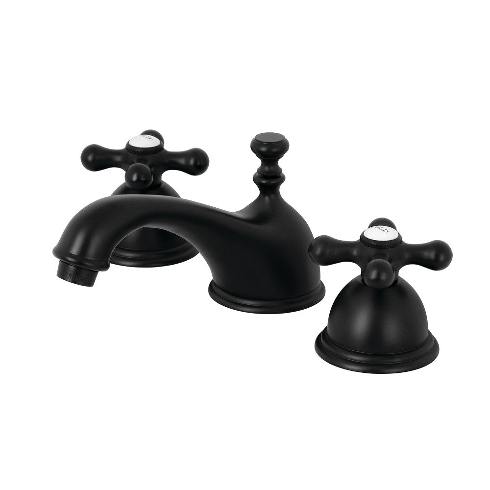 Restoration Widespread Bathroom Faucet in Matte Black