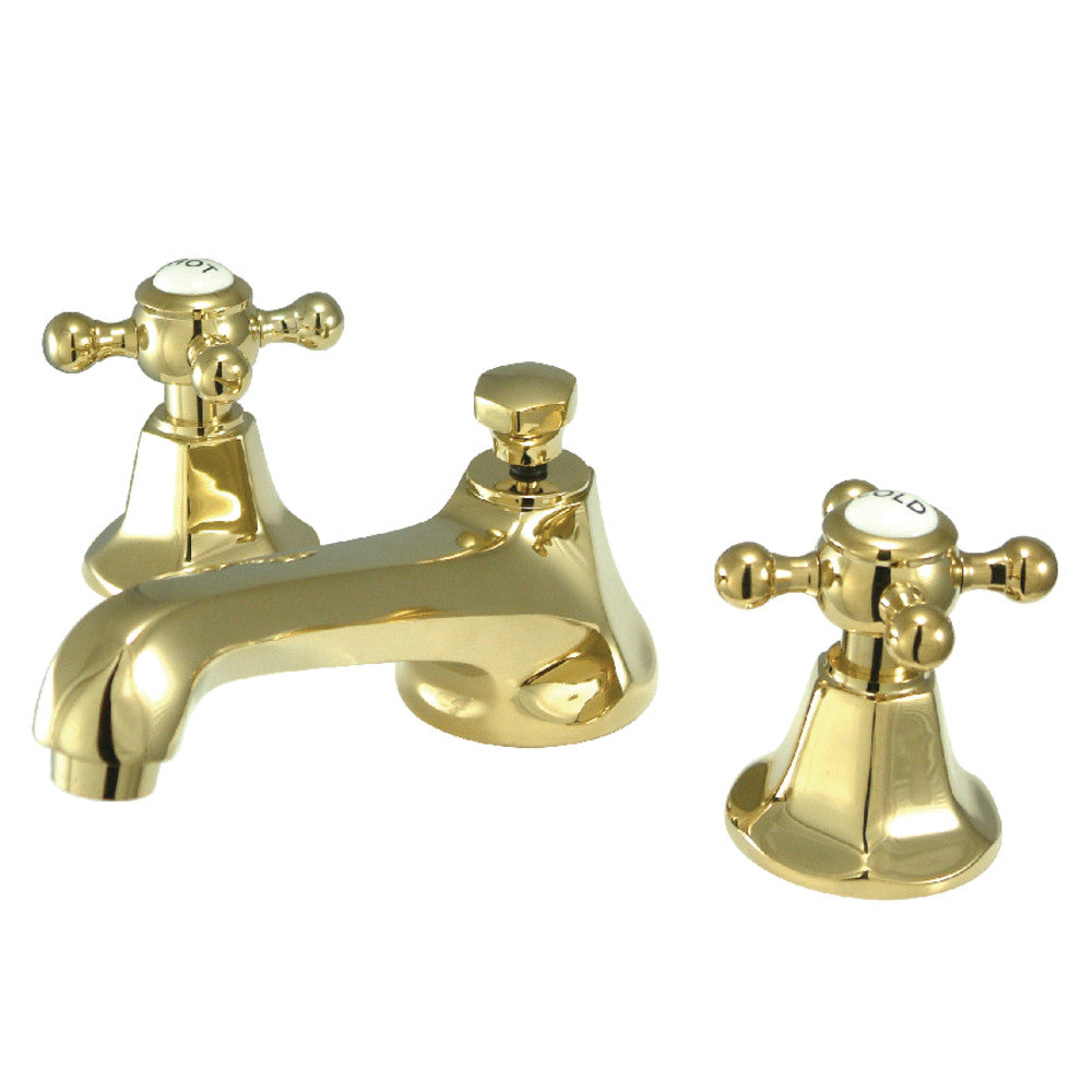 Metropolitan Widespread Bathroom Faucet in Polished Brass