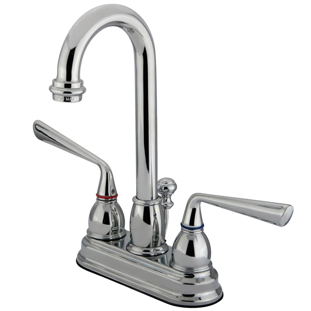Silver Sage 4 Inch Centerset Bathroom Faucet in Polished Chrome