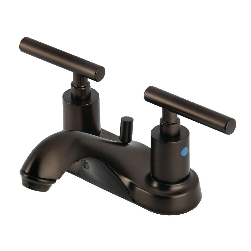 Manhattan 4 Inch Centerset Bathroom Faucet in Oil Rubbed Bronze