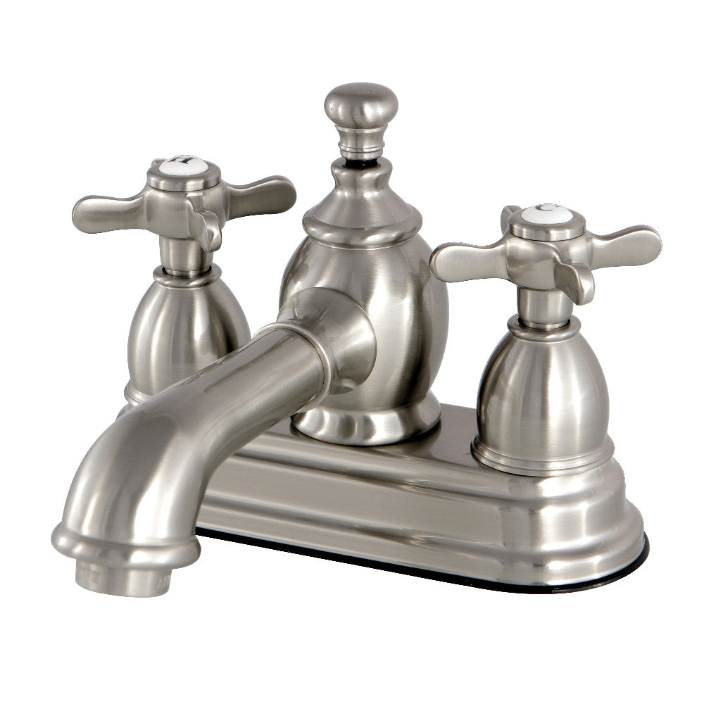 Essex 4 Inch Centerset Bathroom Faucet in Brushed Nickel