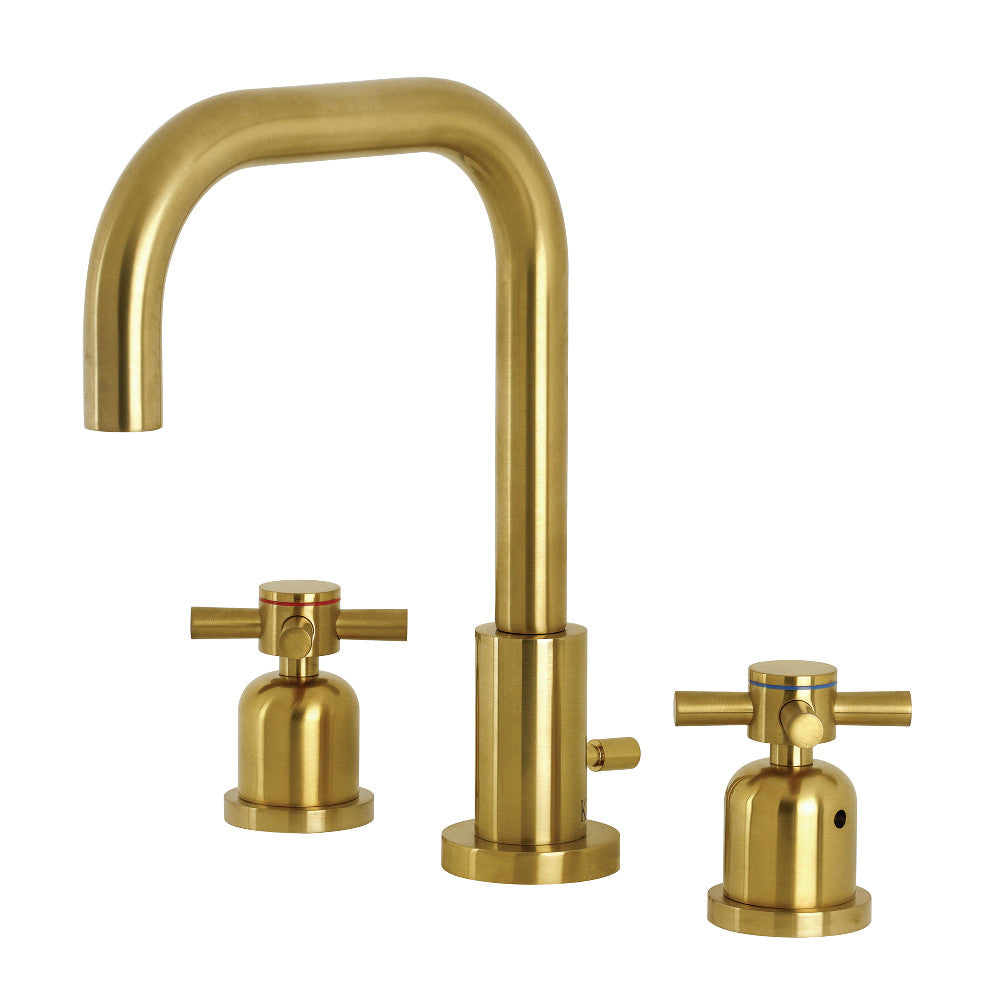 Concord Widespread Bathroom Faucet in Brushed Brass