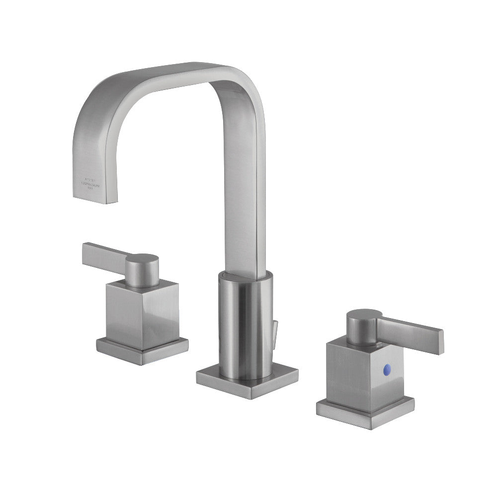Meridian Widespread Bathroom Faucet in Brushed Nickel