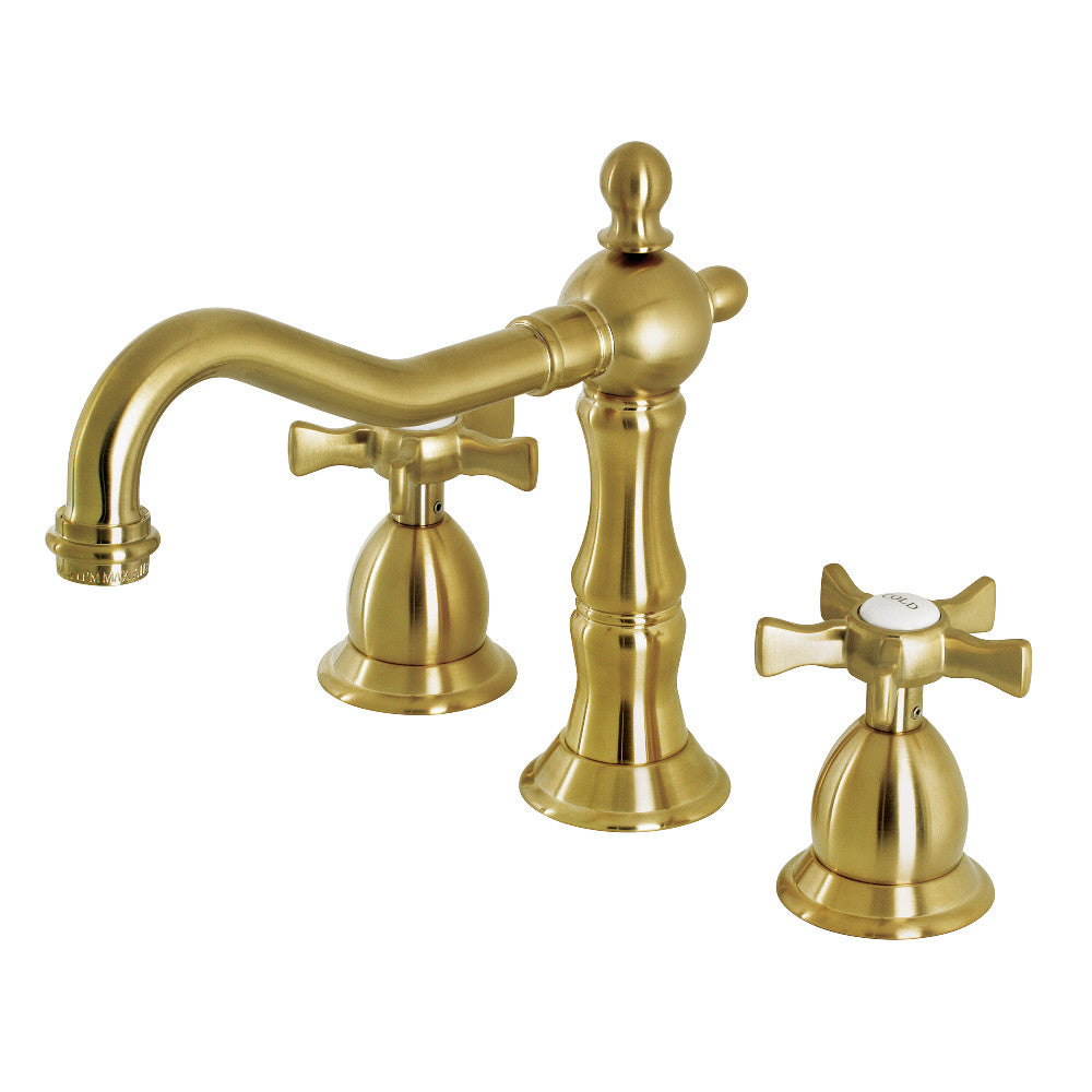 Hamilton Widespread Bathroom Faucet in Brushed Brass