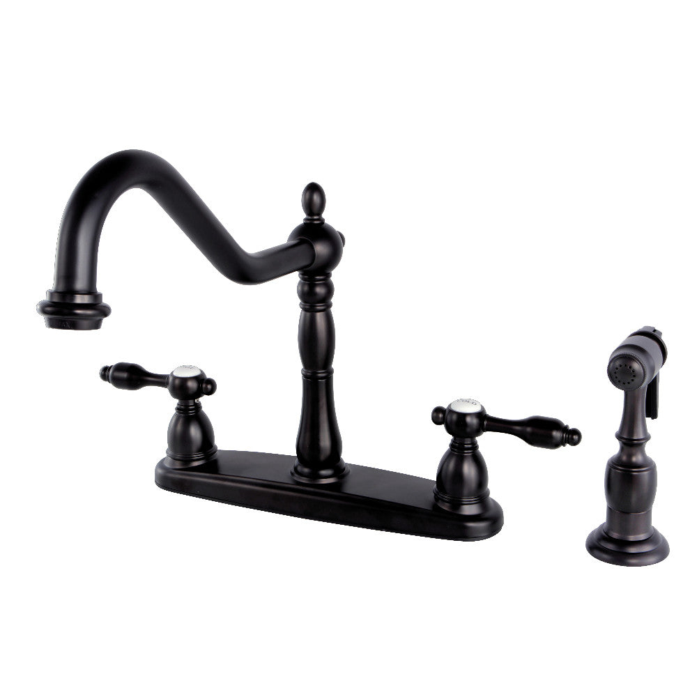 Tudor Centerset Kitchen Faucet in Oil Rubbed Bronze