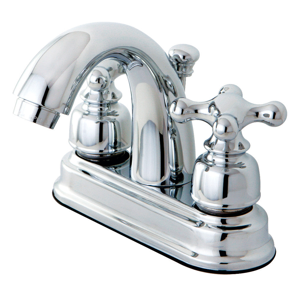 Restoration 4 Inch Centerset Bathroom Faucet in Polished Chrome