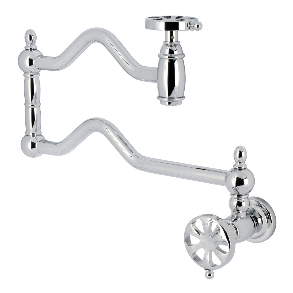 Belknap Pot Filler Faucet in Polished Chrome