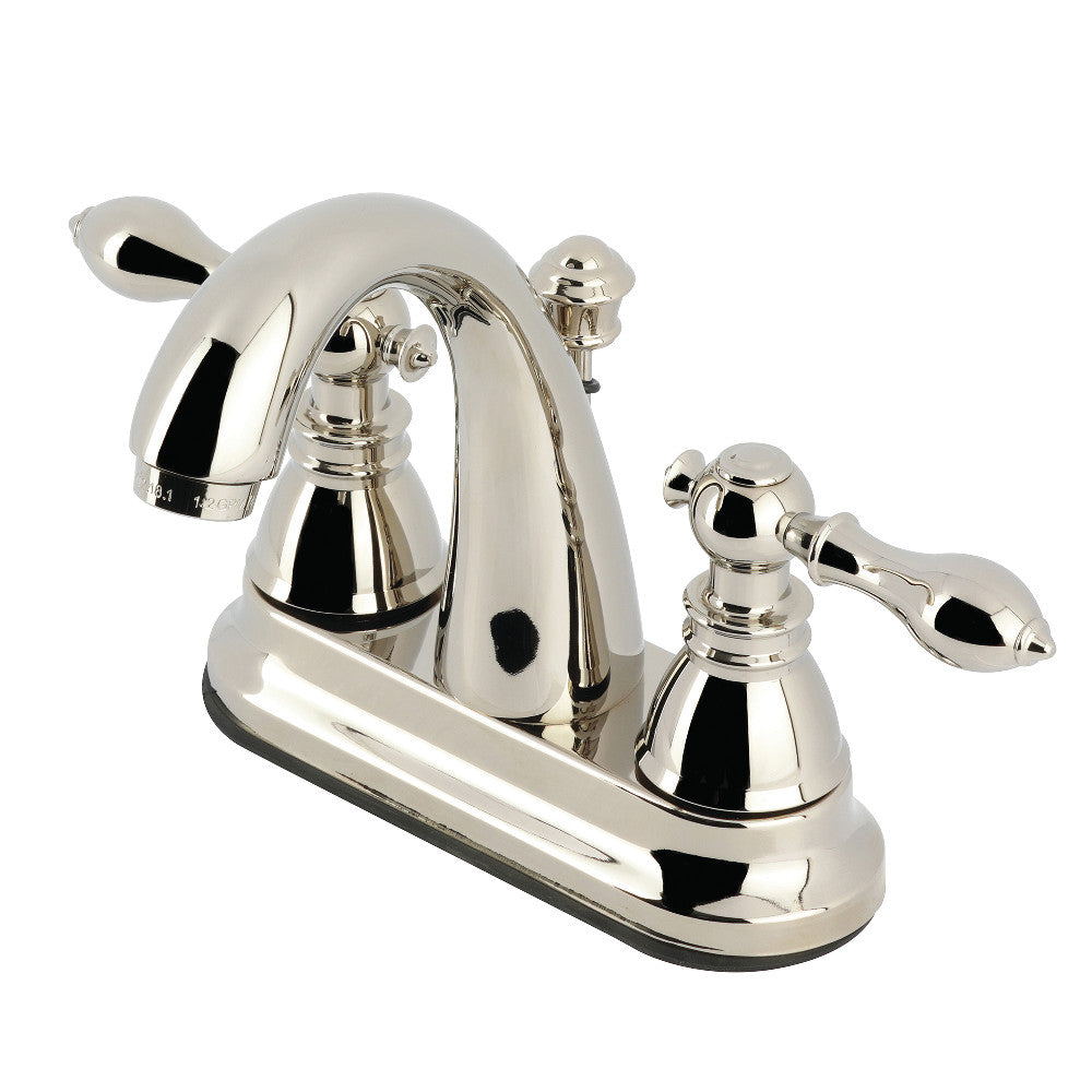 American Classic 4 Inch Centerset Bathroom Faucet in Polished Nickel