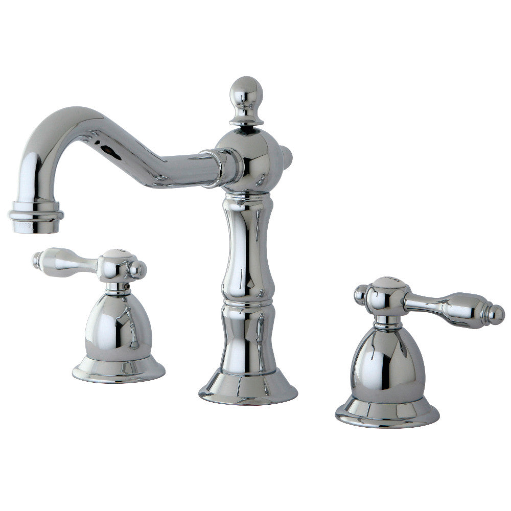 Tudor Widespread Bathroom Faucet in Polished Chrome