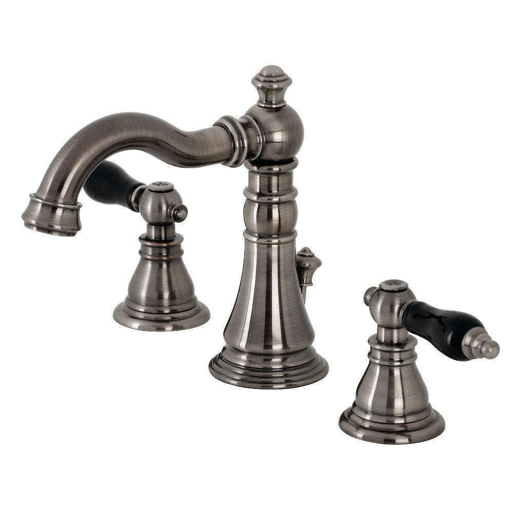 Duchess Widespread Bathroom Faucet in Black Stainless