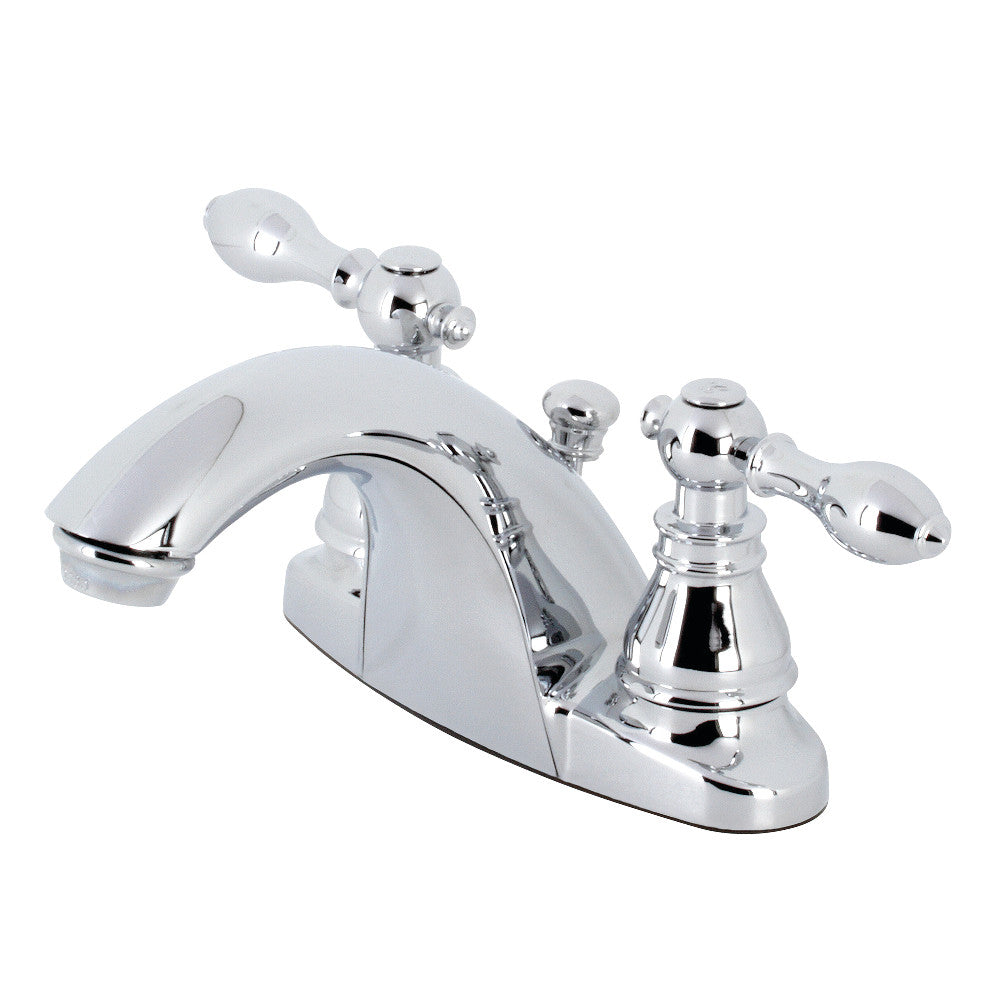 American Classic 4 Inch Centerset Bathroom Faucet in Polished Chrome