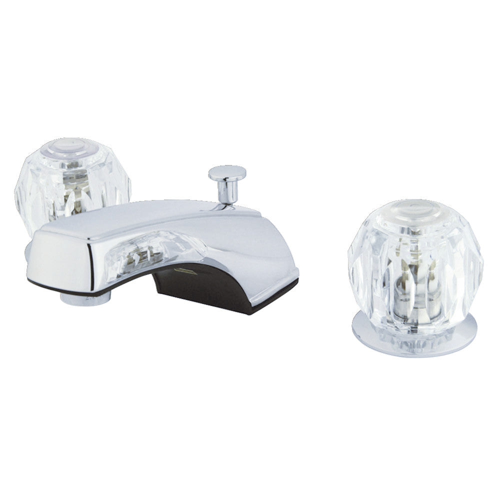 Americana Widespread Bathroom Faucet in Polished Chrome