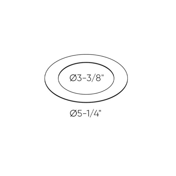 Goof Ring for 3" recessed light