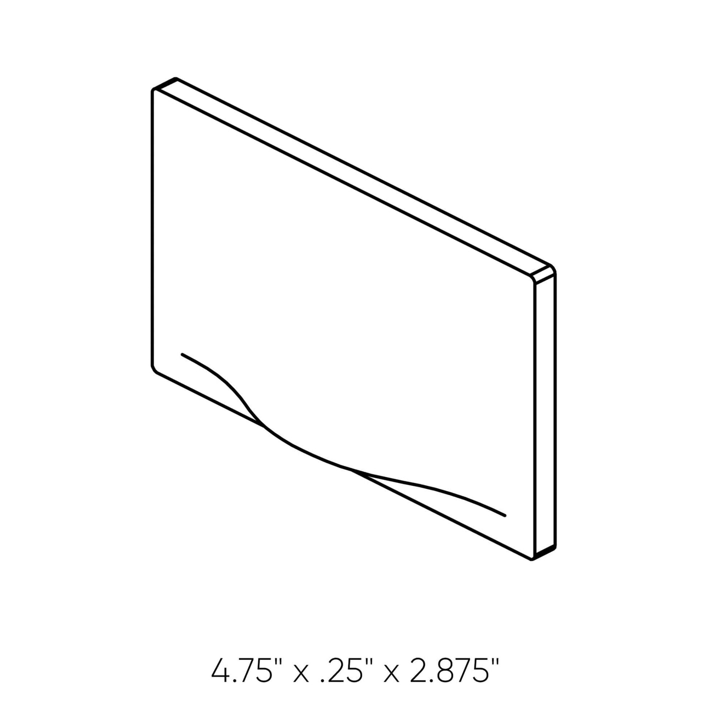 Recessed Horizontal LED Step Light