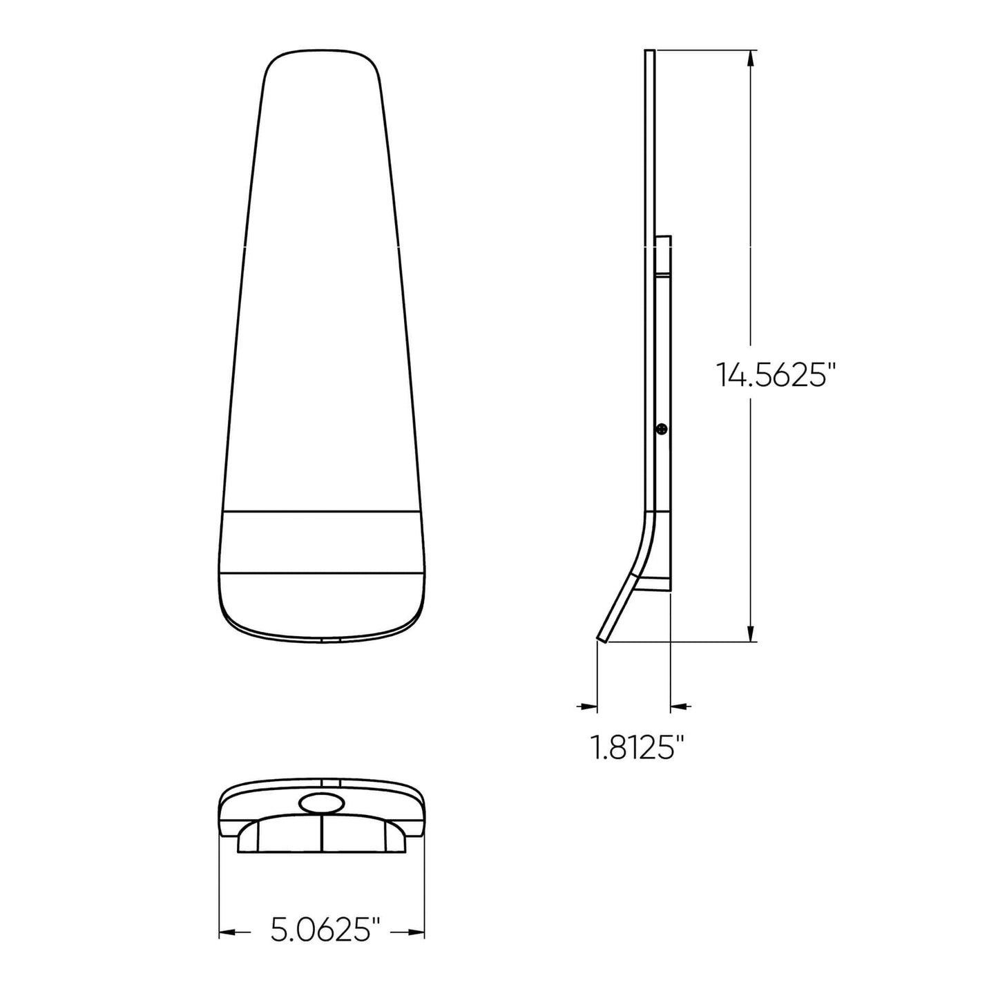 14 Inch Ultra Slim LED Wall Sconce