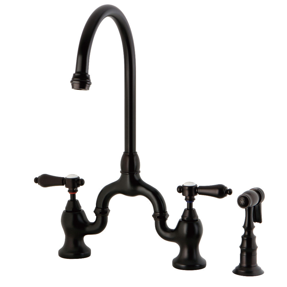 Heirloom Bridge Kitchen Faucet in Oil Rubbed Bronze