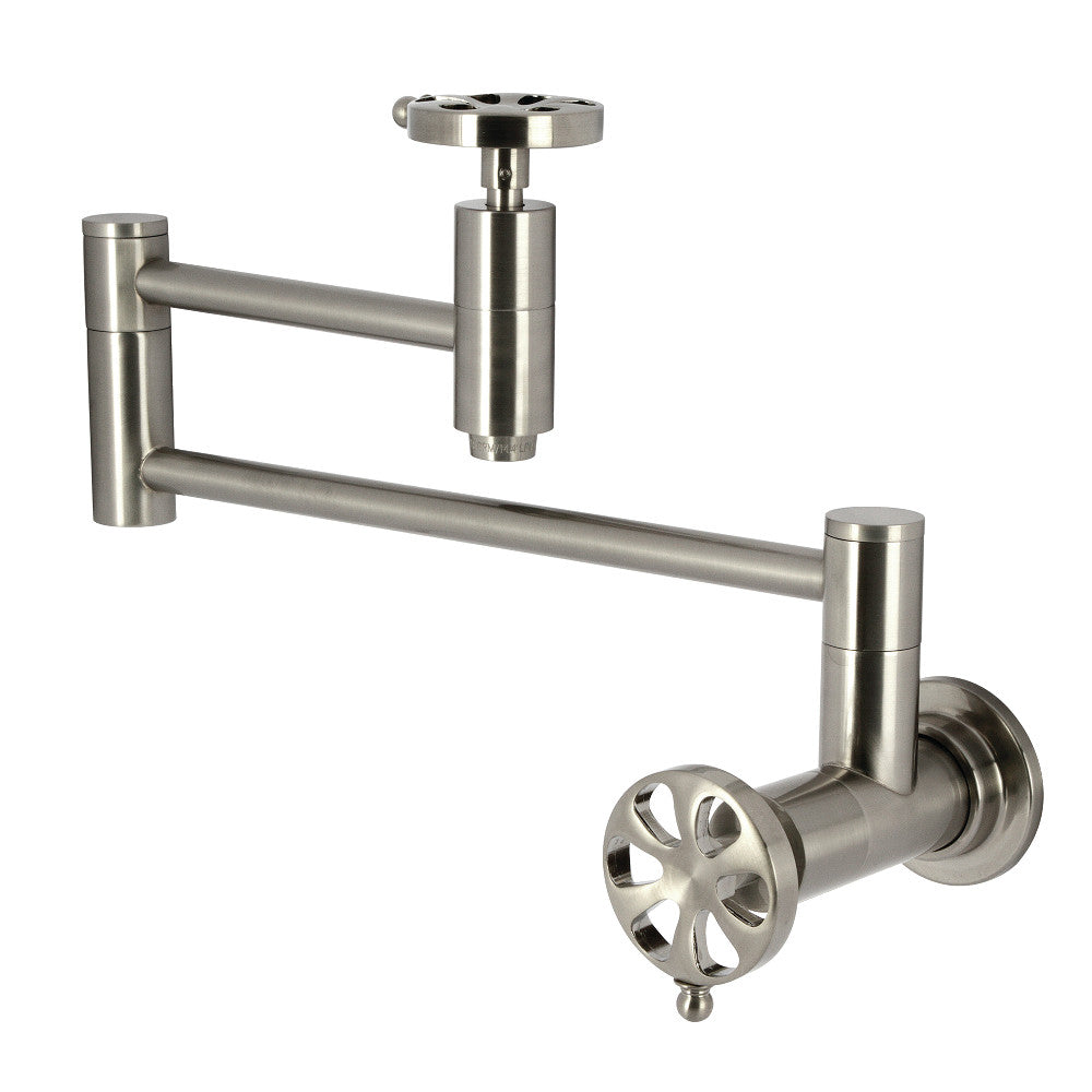 Belknap Pot Filler Faucet in Brushed Nickel