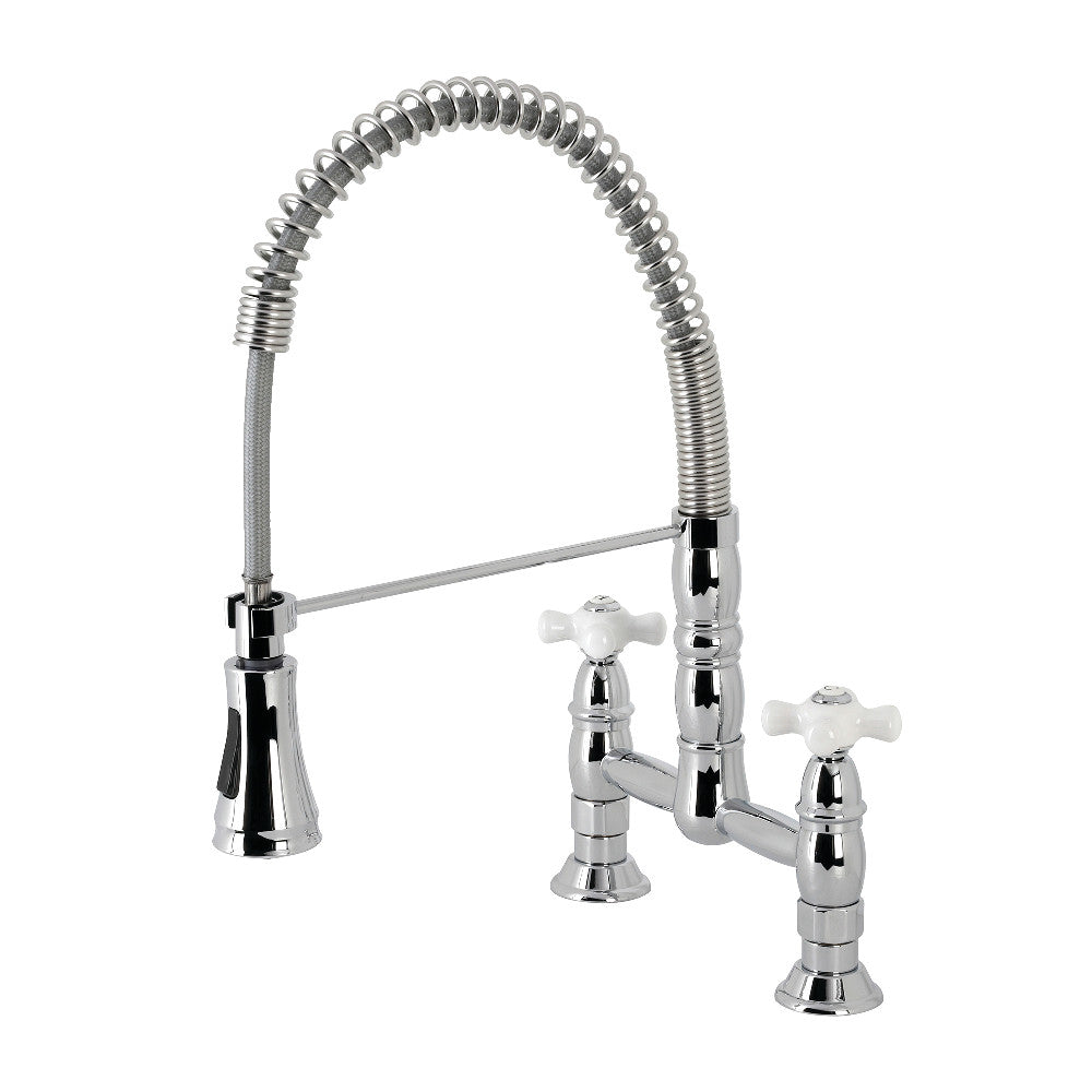 Heritage Pre-Rinse Kitchen Faucet in Polished Chrome