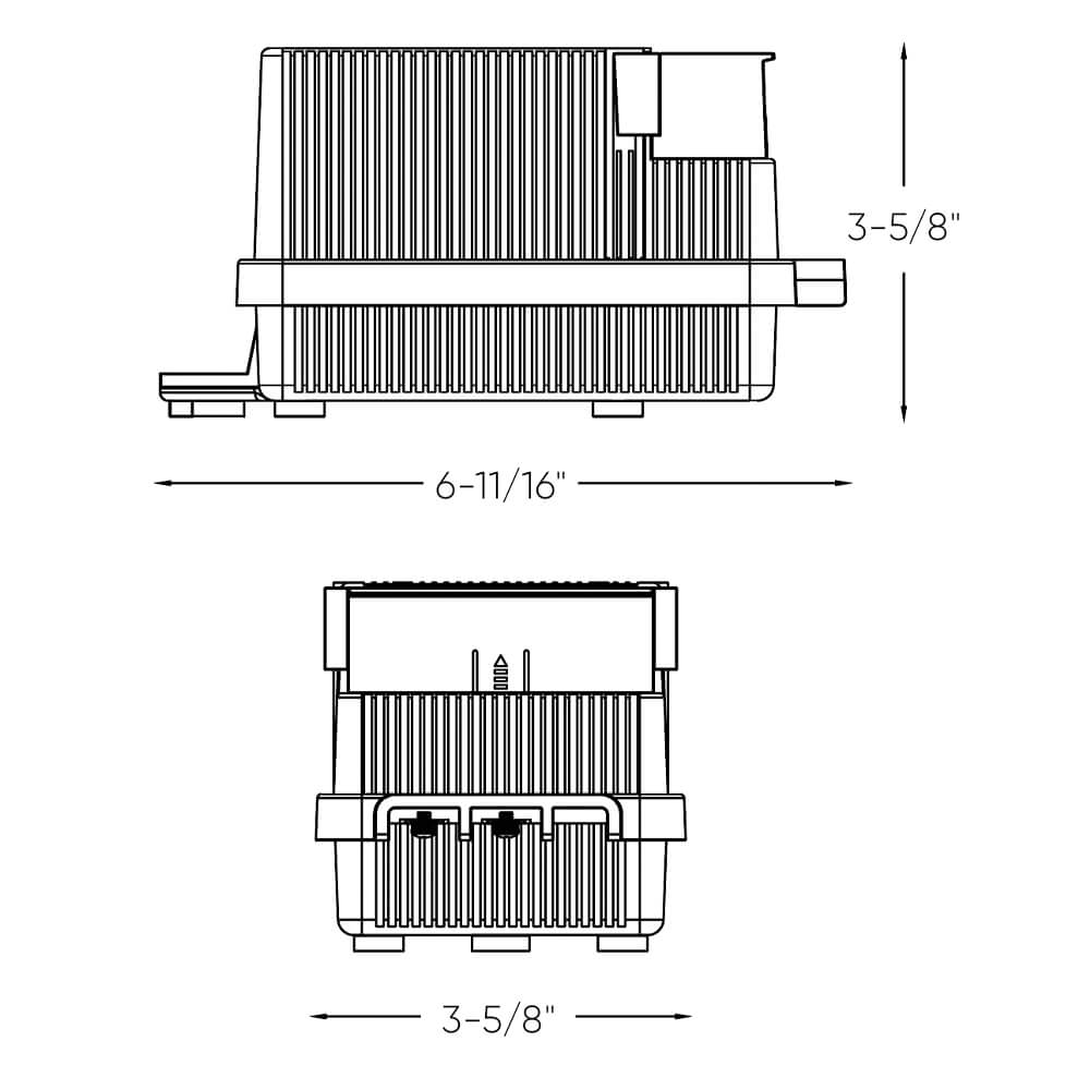 60W Plastic Landscape transformer
