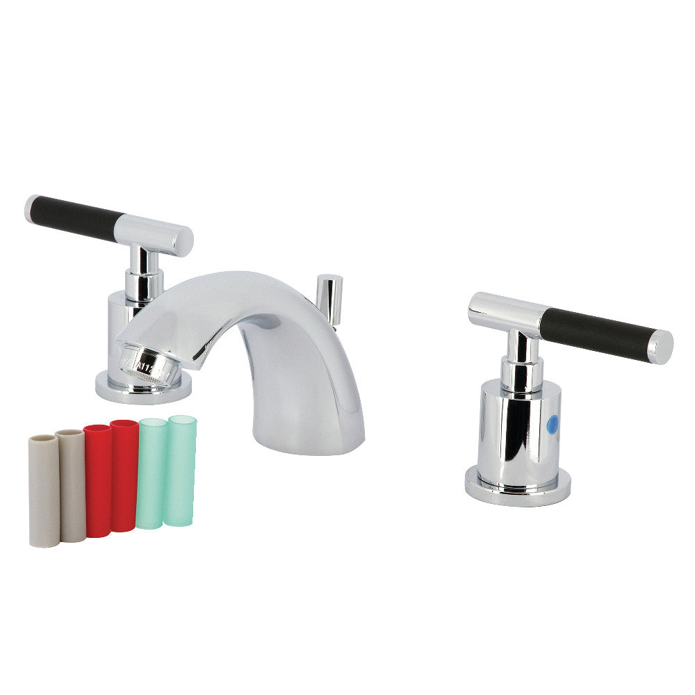 Kaiser Mini-Widespread Bathroom Faucet in Polished Chrome