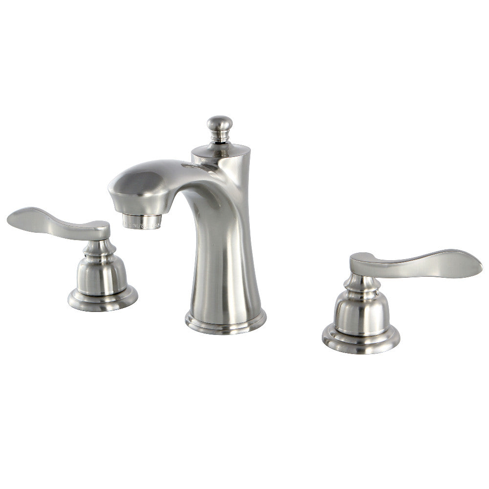 NuWave French Widespread Bathroom Faucet in Brushed Nickel