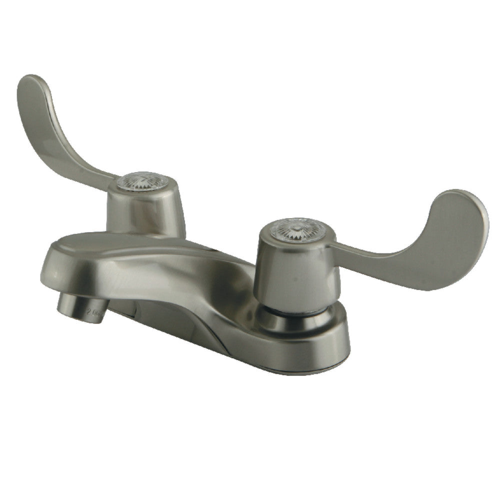 Vista 4 Inch Centerset Bathroom Faucet in Brushed Nickel